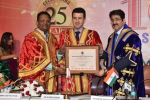 Asian Academy of Film and Television organised convocation program of its 100th batch which was attended by the most experienced famous personalities of the industry. 